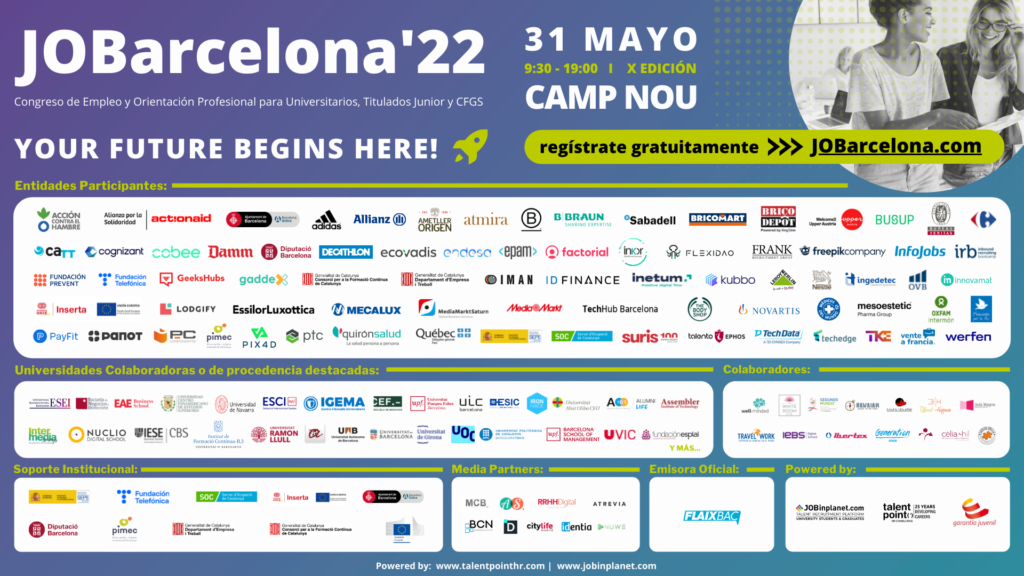 Foto de JOBarcelona´22 abre sus puertas el 31 de mayo en el Camp Nou