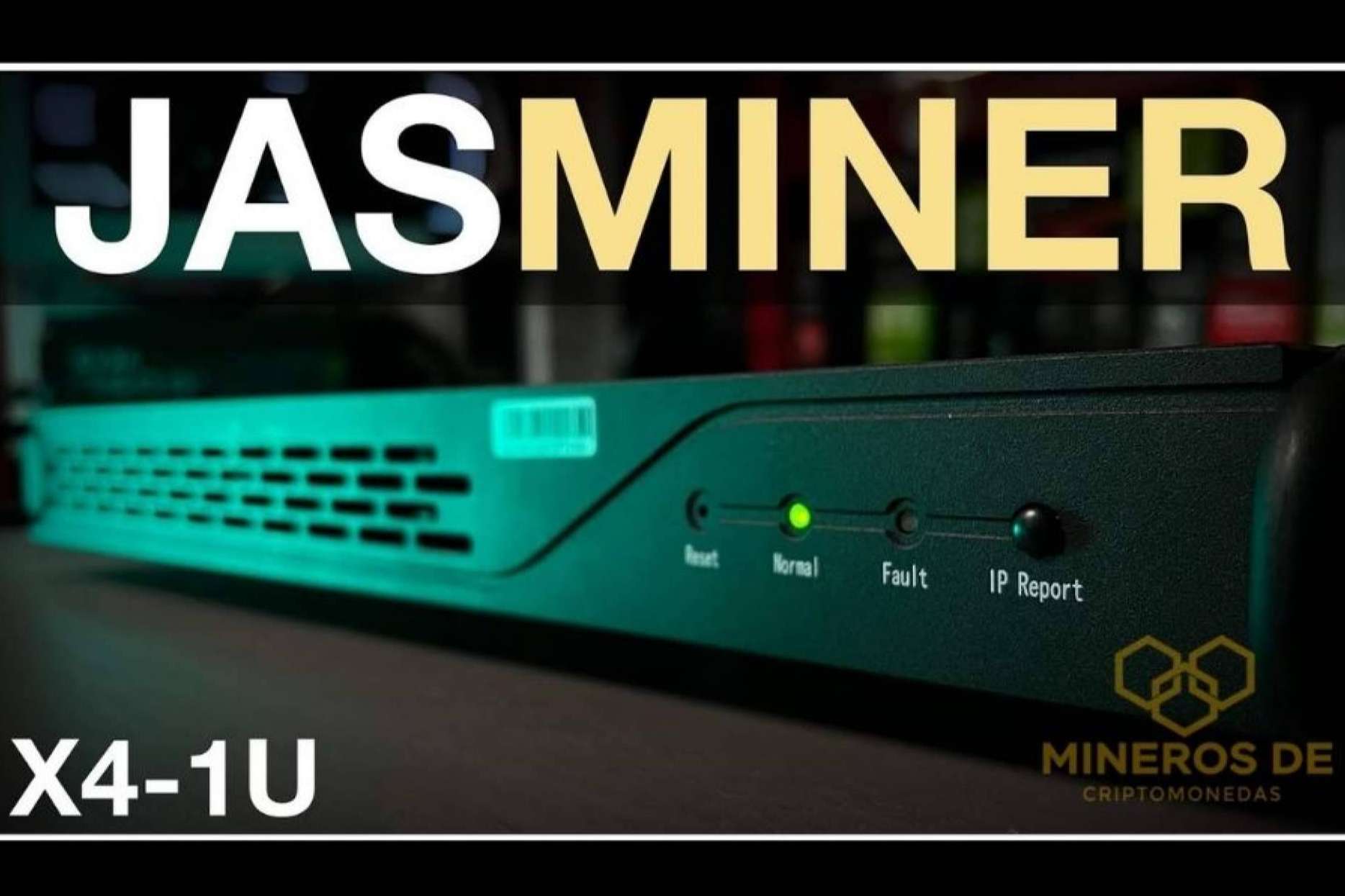 Jasminer X4-Q, un producto de tecnología de alto rendimiento para minar criptomonedas, por la compañía Mineros de Criptomonedas
