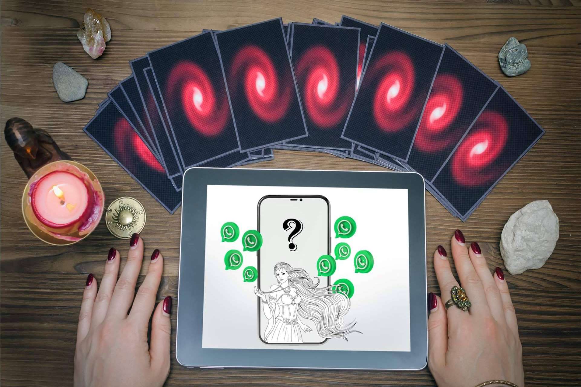 Consultas del tarot con la promoción de WhatsApp de primavera, de la mano de la Dama Mágica