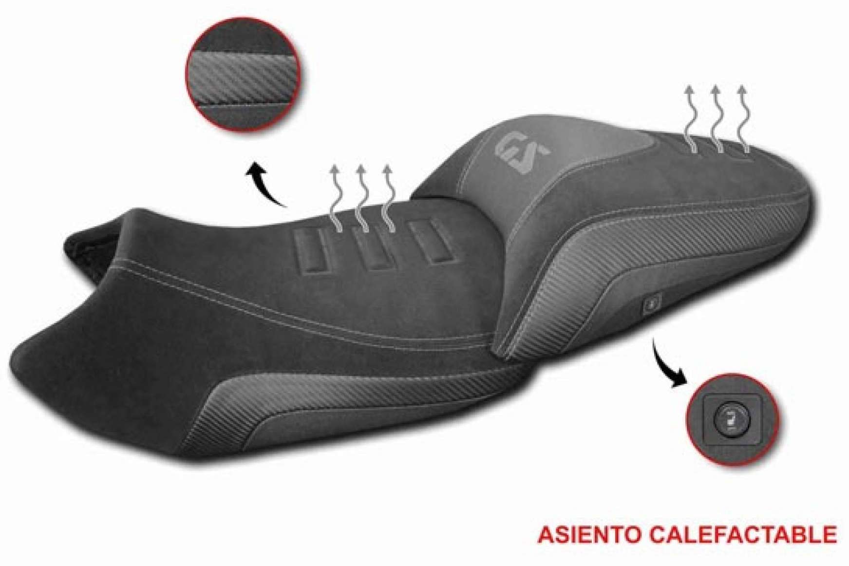JM-FUNDAS revoluciona la experiencia de conducción con su asiento calefactable para BMW R 1300 GS